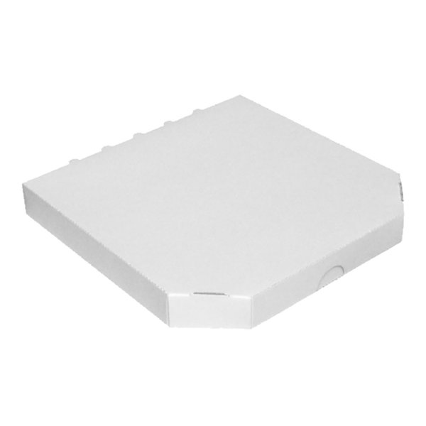 100 Stück Pizzakarton extra stark 30x30x3 cm weiß